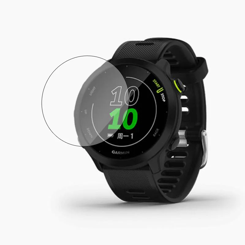 Smartwatch Tempered Glass Protective Film Guard For Garmin Forerunner 158/55 Fr158 Fr55 Sport Watch Full Screen Protector Cover