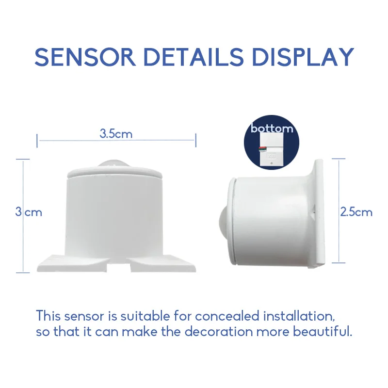 Imagem -05 - Sensor de Pir Luzes da Escada 36 Canais Tira Controlador em Auto Luz Noturna Cob Flexível Tira Led Dc24v Fita Luzes Passo Lâmpada