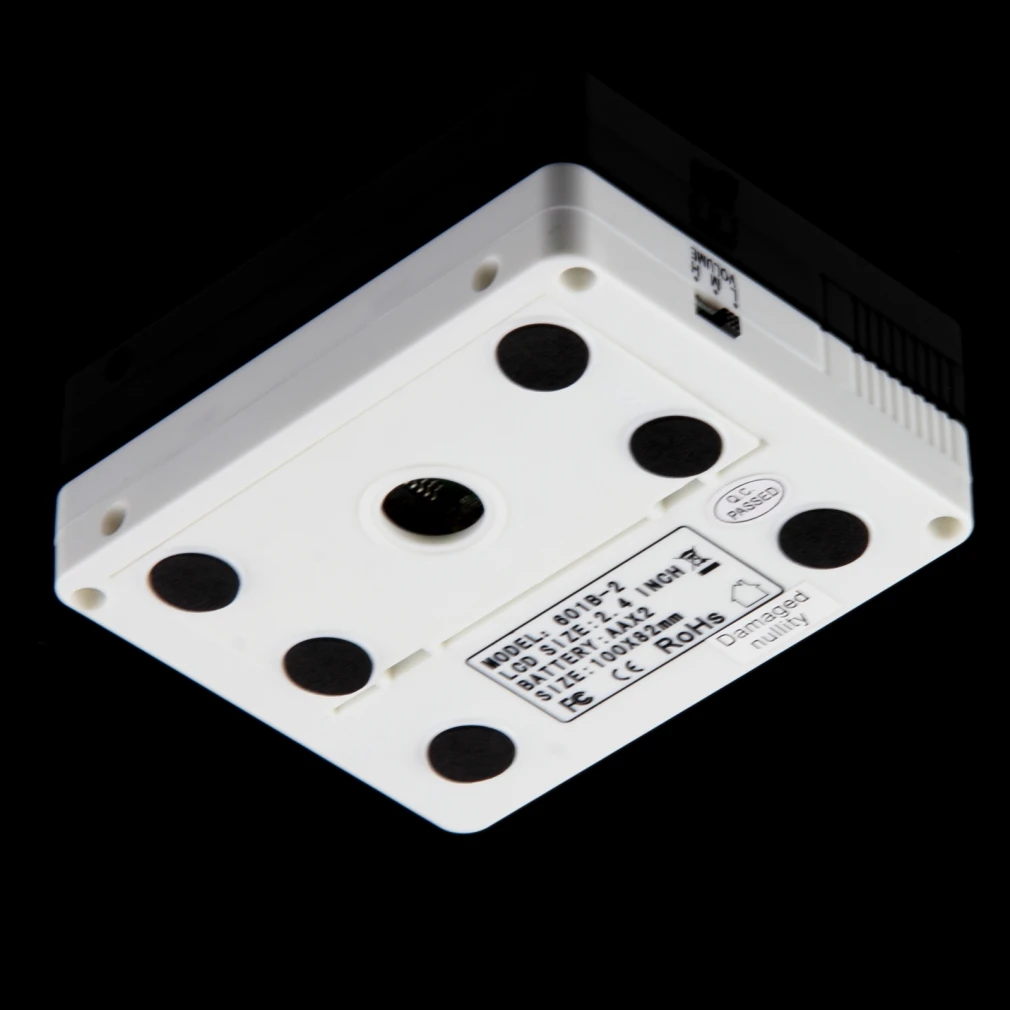 Wysokiej rozdzielczości 2.4 "wideo-oko wizualny Monitor 100 stopni kąt widzenia bezprzewodowa kamera szpiegowska drzwi biały wizjer wideo