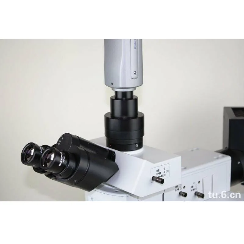 PHOTOTUBE TO C-Mount Camera ADAPTER U-TV1X-2 & U-CMAD3 FOR Olympus Microscope