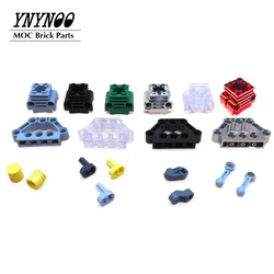 10Pcs High-Tech Parts Sports Car Engine MOC Cylinder Spark Plug MOC Building Blocks Bricks for V8 W12/16 Engine Cylinder