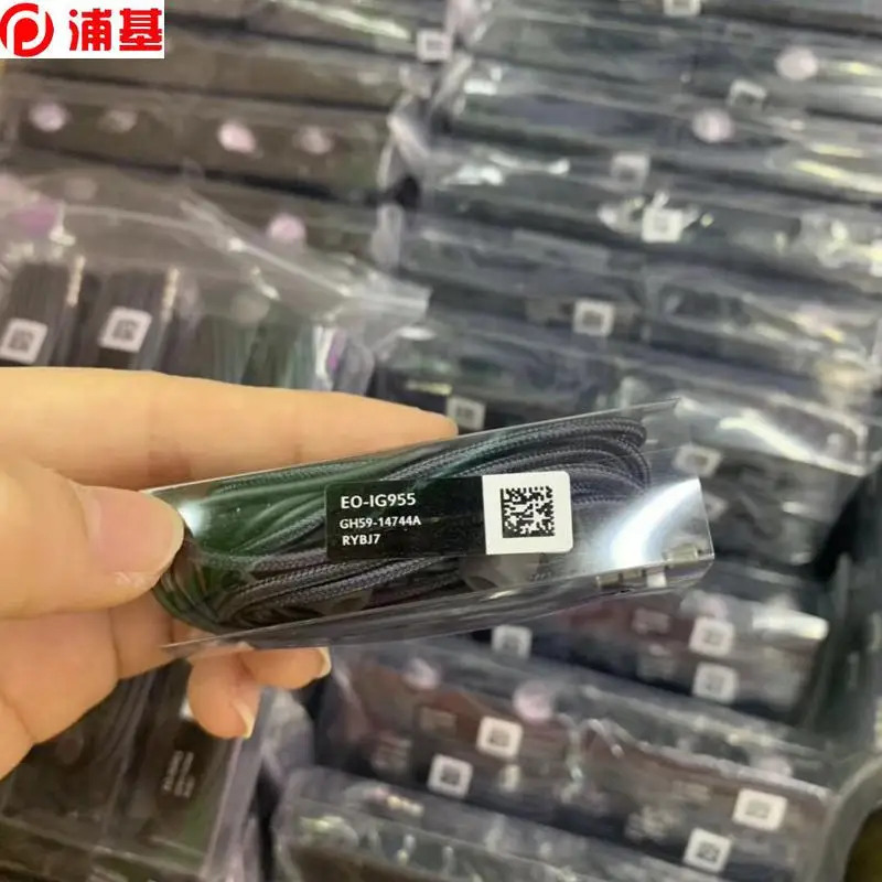 10 Pcs/lot S8 Earphone with Microphone EO-IG955 In-ear 3.5mm for Samsung S8 Earphones with Microphone Black Gaming Headset