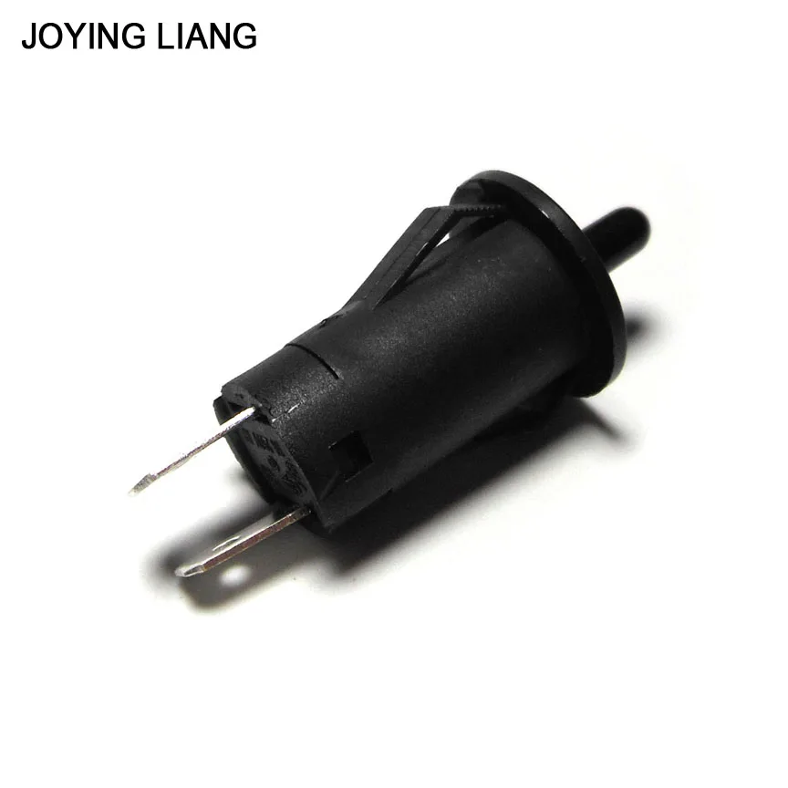 

JOYING LIANG KA5 Black ON (OFF) Button Switch Refrigerator Cabinet Light Switch Press Down OFF 1A 250V AC Switches 10PCS/LOT