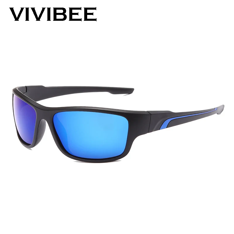 Matte Black Frame Man Cycling Sunglasses Sports Goggle Bicycles 2025 Women's Blue Mirror Lens Riding Glasses