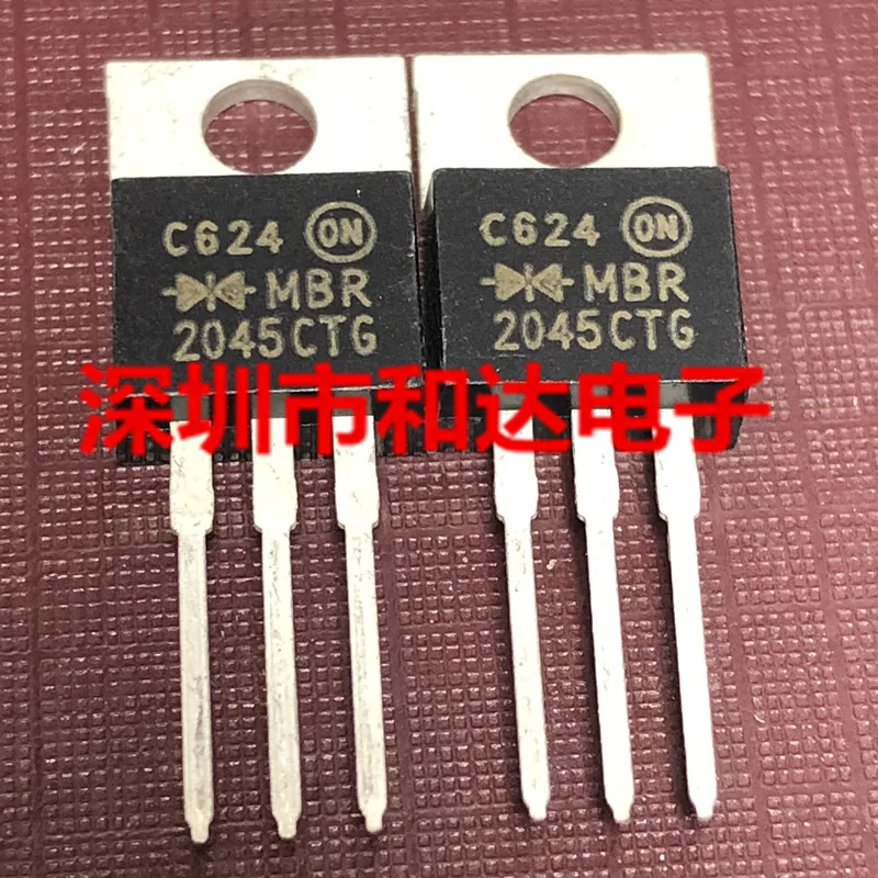 10 Uds MBR2045CTG-220 45V 20A