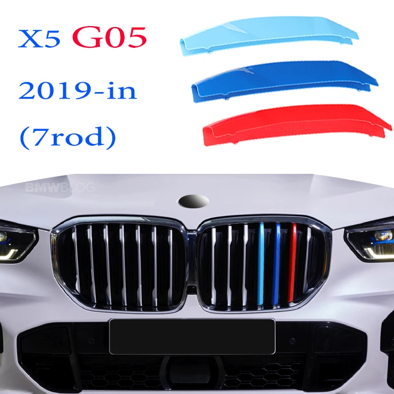 3 Stück Auto gitter Zierleiste für BMW x1 x2 x3 x4 x5 x6 x7 e84 f48 f49 f39 e83 f25 g01 f26 g02 e70 f15 e53 g05 e71 e72 f16 g06 g07