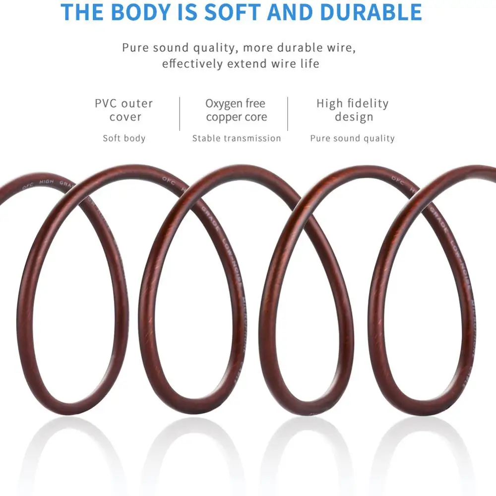 Bochara High Elastic XLR Cable Male to Female Extension Cable Shielded For Mic Amplifier Mixer 1m 1.8m 3m 5m 10m 15m 20m