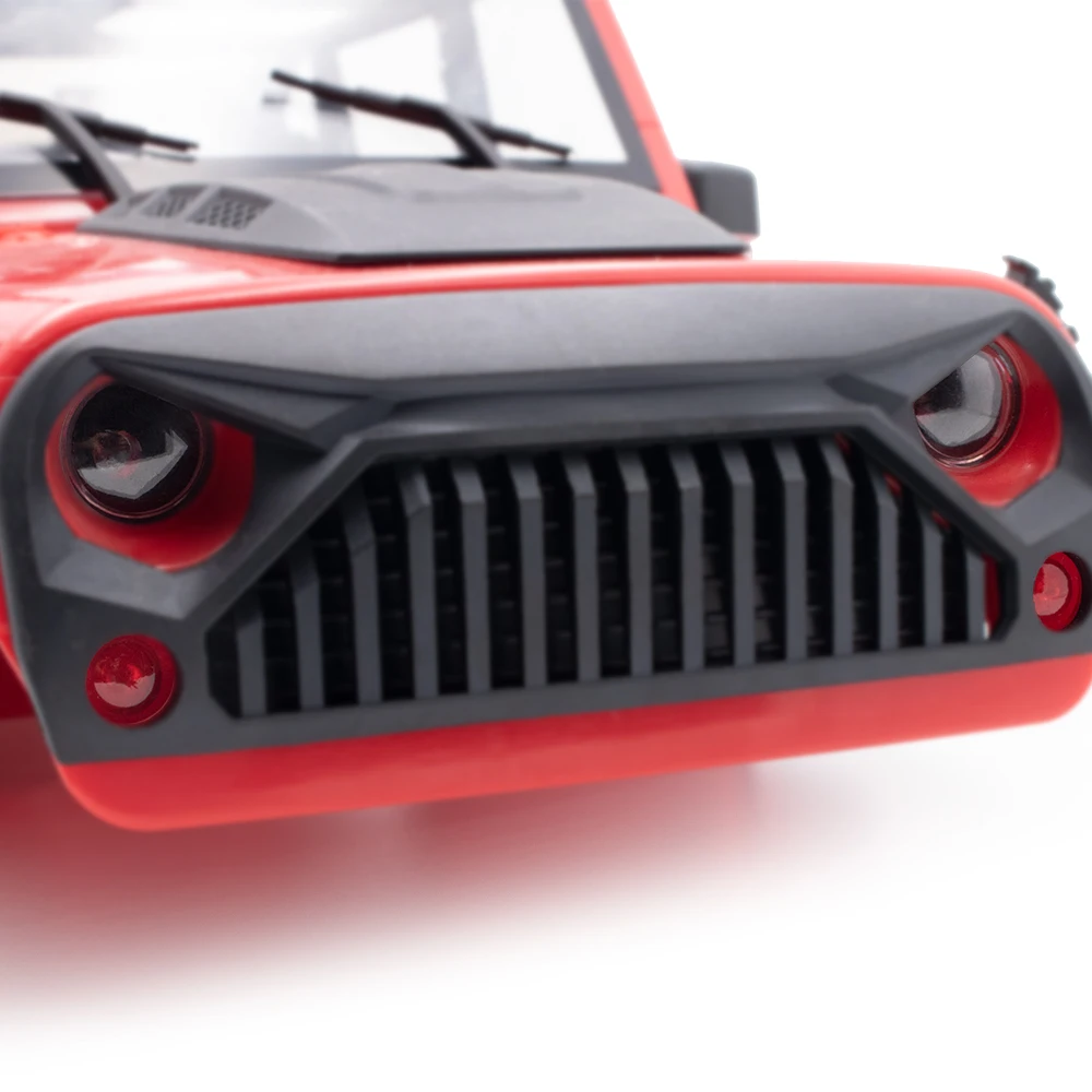 KYX Front and rear lamp cups and front and rear lamp covers for 1:10 RC track axial jeep