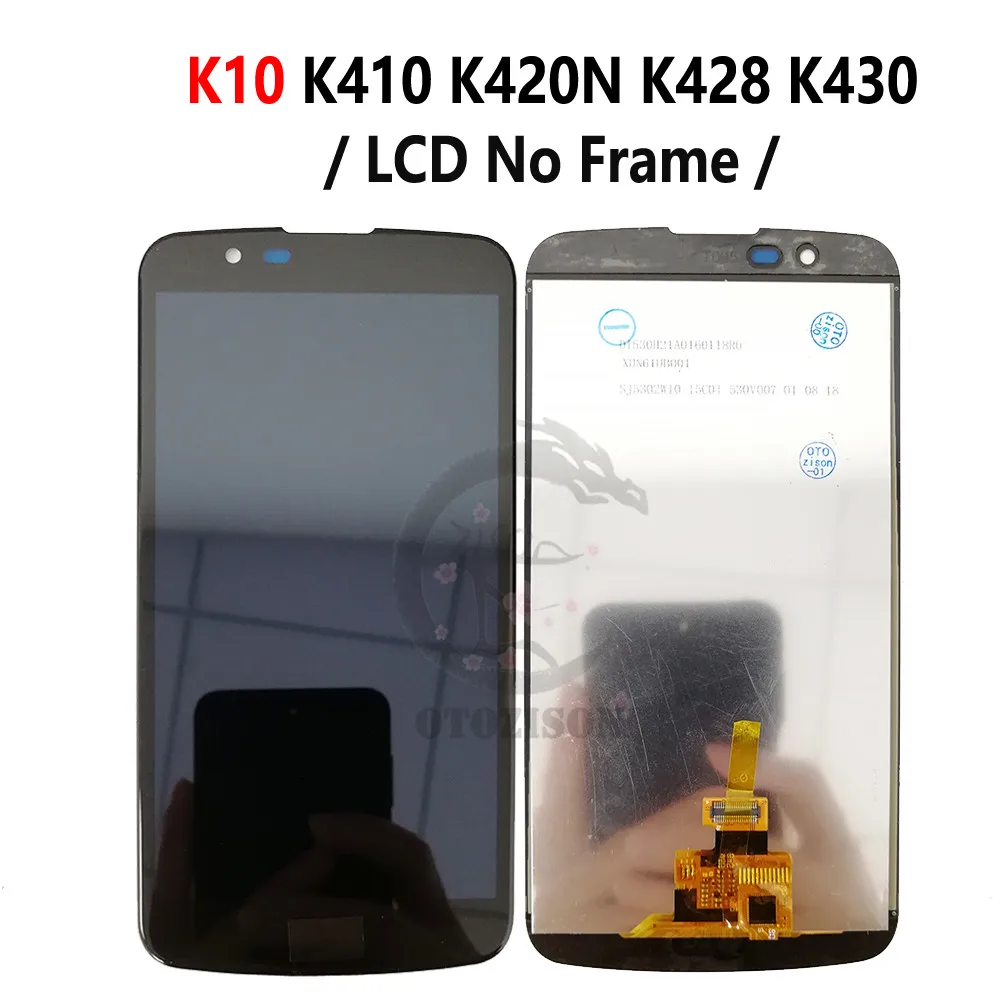 LCD With Frame For LG K10 LTE K410 K420N K420 K430 K430DS / K10 TV K10TV K430TV Full Display Screen Touch Digitizer Assembly