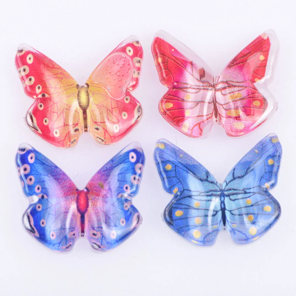 Hot Selling 1 Pcs Shoes Charms Metal Crown Rabbit Sunflower Shoe Decorations Resin Colorful Butterfly Bracelet Accessories