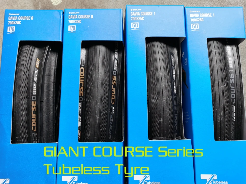 Giant  GAVIA COURSE 0 1 Tubeless Tyre Tire Compatible Hookless Rims Road Bike Bicycle 700*25C 28C