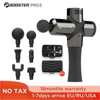 BOOSTER Pro 3 Deep Tissue Massage Gun Muscle Stimulator Body Massager Fascial Gun Relax Therapy Low Noise for Fintness Shaping