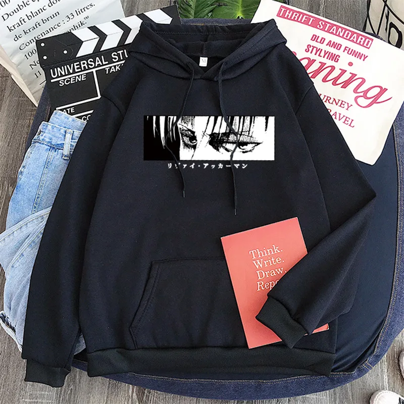 2021 retro hoodie ATTACK ON TITAN women's hoodie Funny pocket sweater Ulzzang loose plus size all-match casual pullover