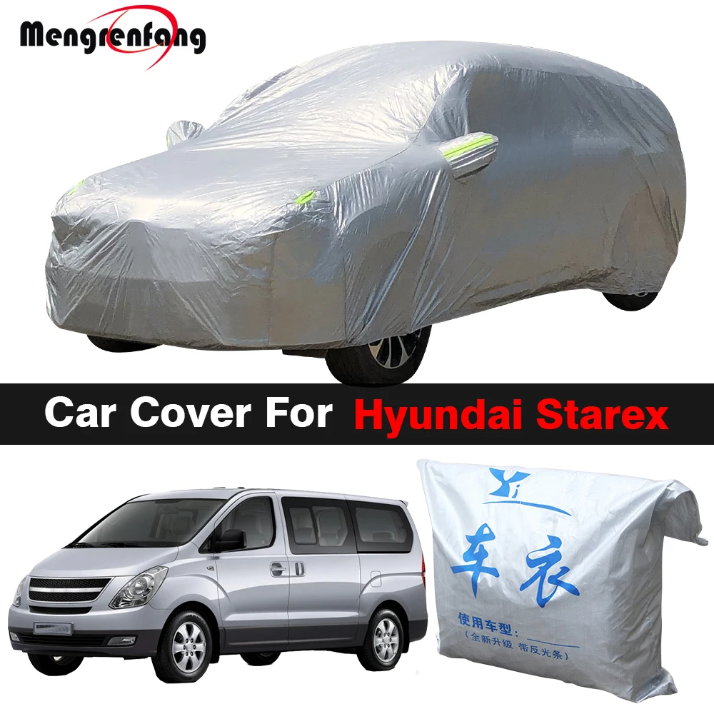 Car Cover MPV Outdoor Anti-UV Sun Shade Rain Snow Dust Protection Cover For Hyundai Starex H-1 H1 H300 Huiyi i800