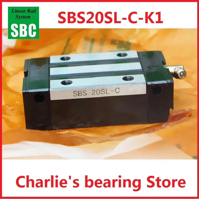 

1pc 100% brand new original genuine Korea SBC linear guide block model number SBS20SL-C-K1