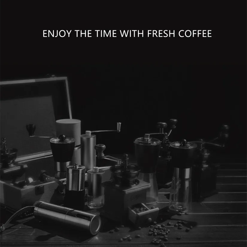 Ручной кофе монеткого управления, торговые автоматы для портативный кофемолка, нержавеющая сталь ручная кофемолка