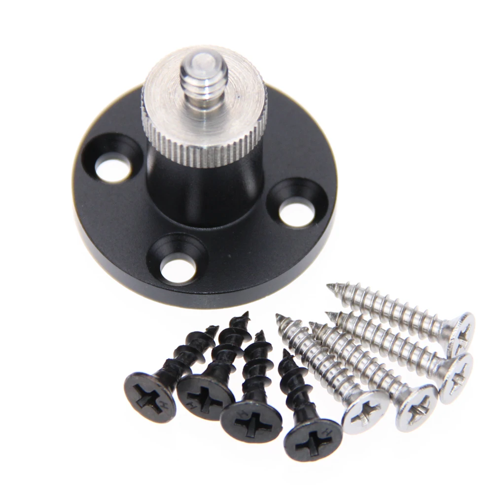 CAMVATE Wall /Ceiling/Table/podium Mount Bracket With 1/4"-20 Female Thread For Microphone/Monitor/Flash/Video Light Supporting