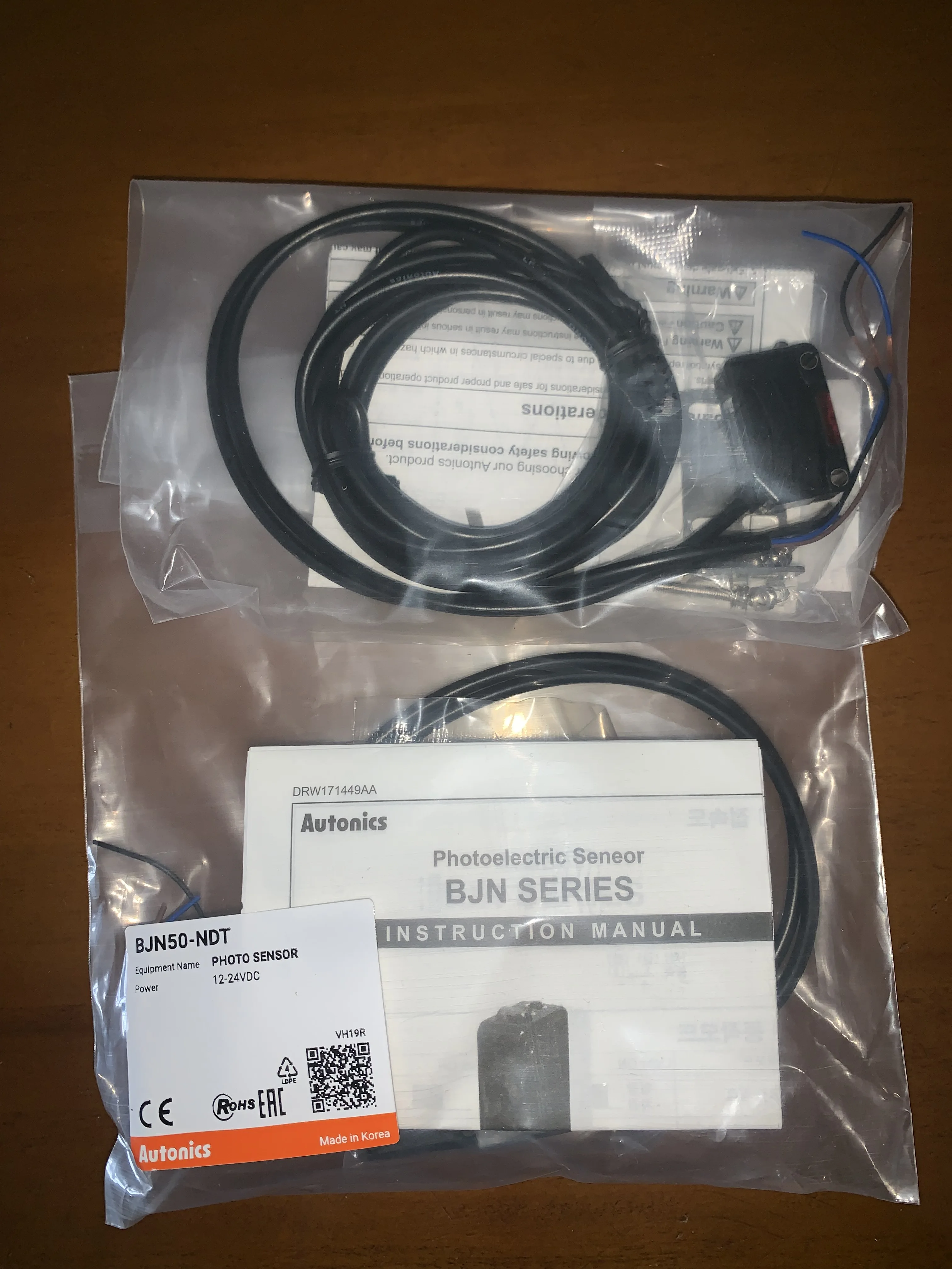 

new original BJN50-NDT Autonics photo sensor