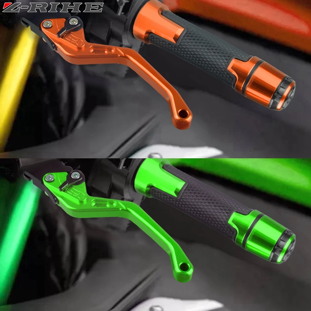 

Motorcycle CNC Brake Clutch Levers Handlebar Grip Handle Hand Grips Ends For Kawasaki ZX12R ZX-12R 2000 2001 2002 2003 2004 2005