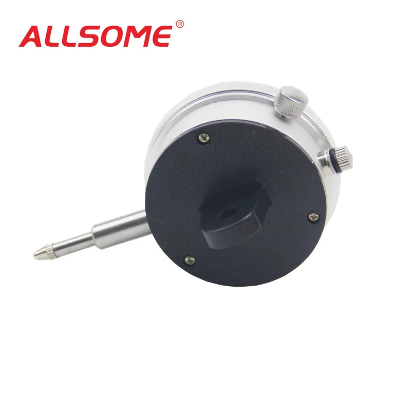 ALLSOME Dial Indicator Gauge 0-10mm Meter and Precise 0.01 Resolution Concentricity Test HT1605