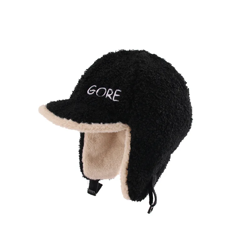 Autumn Winter New 모자 Cashmere Hat For Women\'s Russian Hat Men\'s Korean Casual Thickened Warm Earflap Hat Soft Pilot Cap