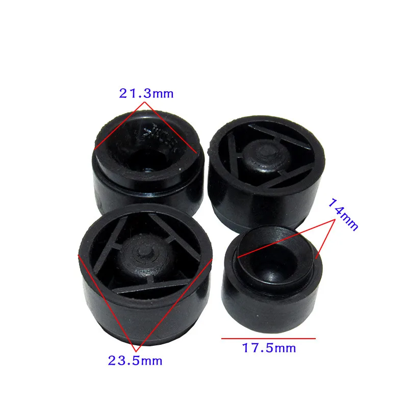 4PCS Auto Engine Cover Cushion Rubber Bands Pier Shock For VW Touareg Tiguan Jetta Bora Golf 4 MK4 CC New Passat Skoda Fabia 2