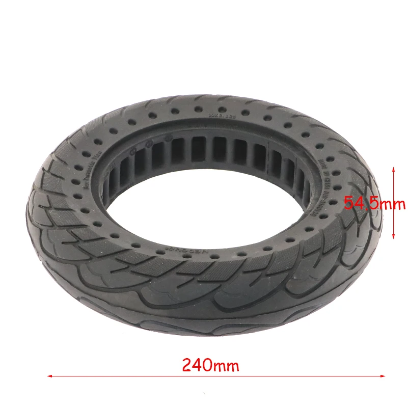 10 Inch 10x2.125 Solid Tyre 10*2.125F Honeycomb Puncture Proof Wheel Tire for Smart Electric Balancing Scooter