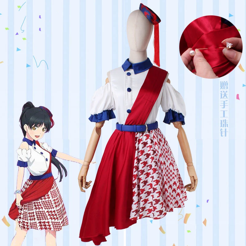 Anime Lovelive Liella Hazuki Ren Cosplay Start! True Dreams Idol Dress For Women Costume C