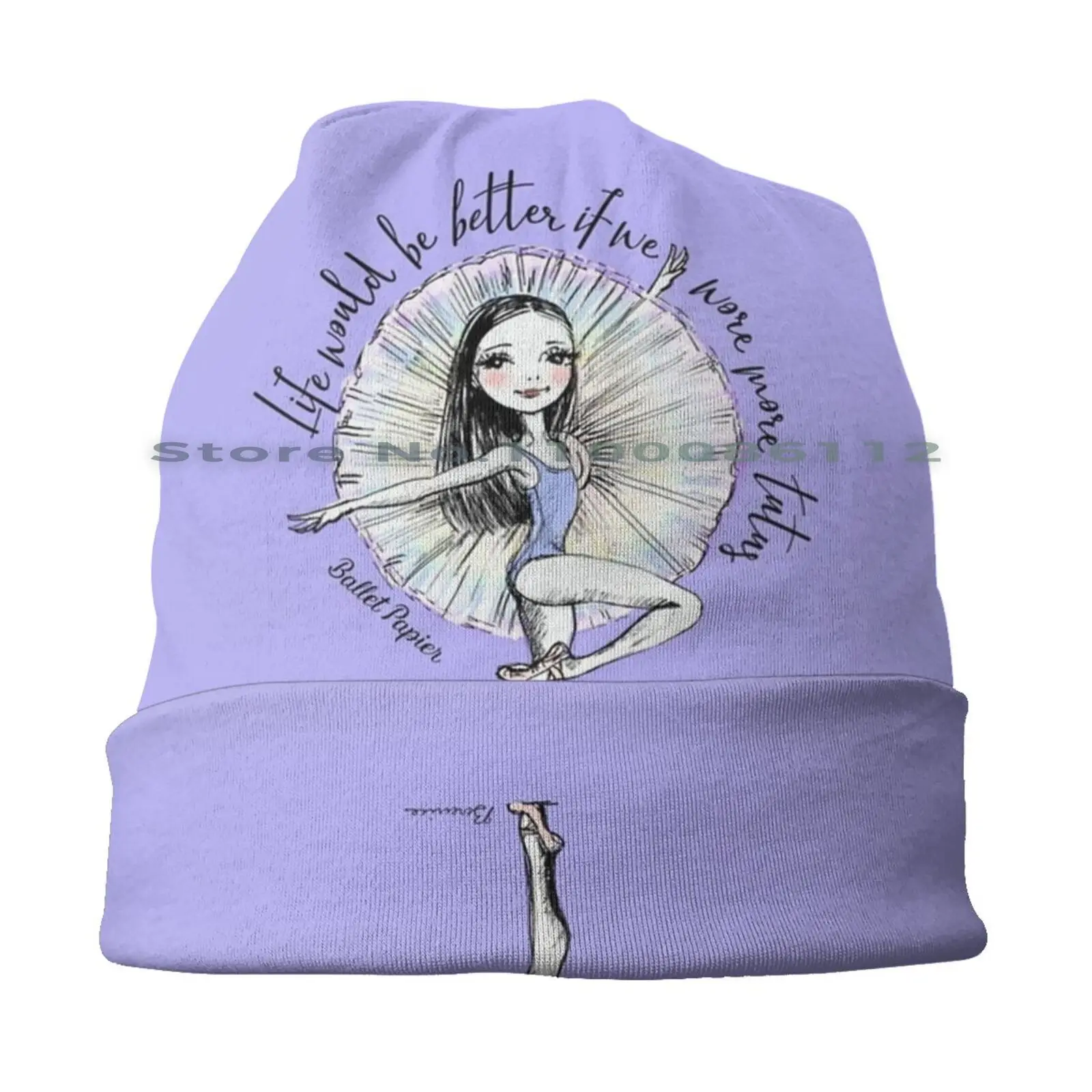 More Tutus Beanies Knit Hat Ballet Fashion Berenice La Placa Pointe Shoes Ballet Love For Dancer Dancers Ballet Papier