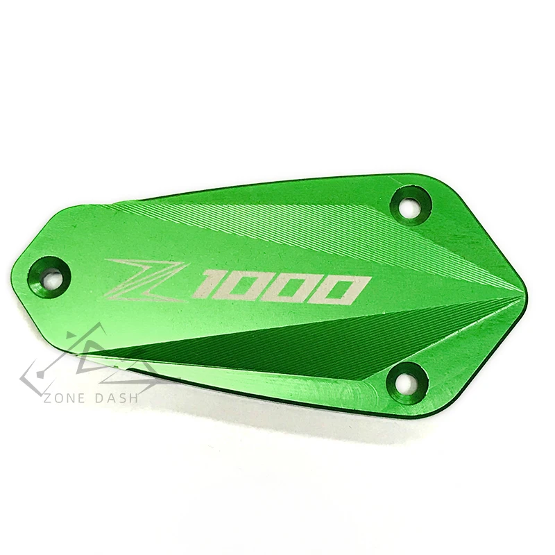 Motorcycle Accessories CNC Aluminum Front Brake Fluid Reservoir Cover Cap Decorative cover For KAWASAKI Z1000 Z-1000 2010-2019