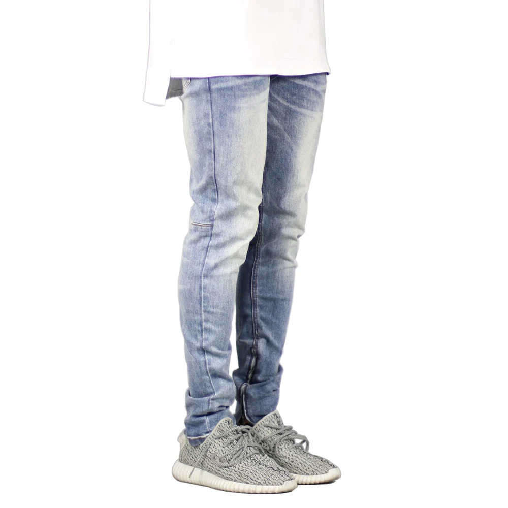 Men Jeans Fashion Design Stretch Skinny Jeans Y2101