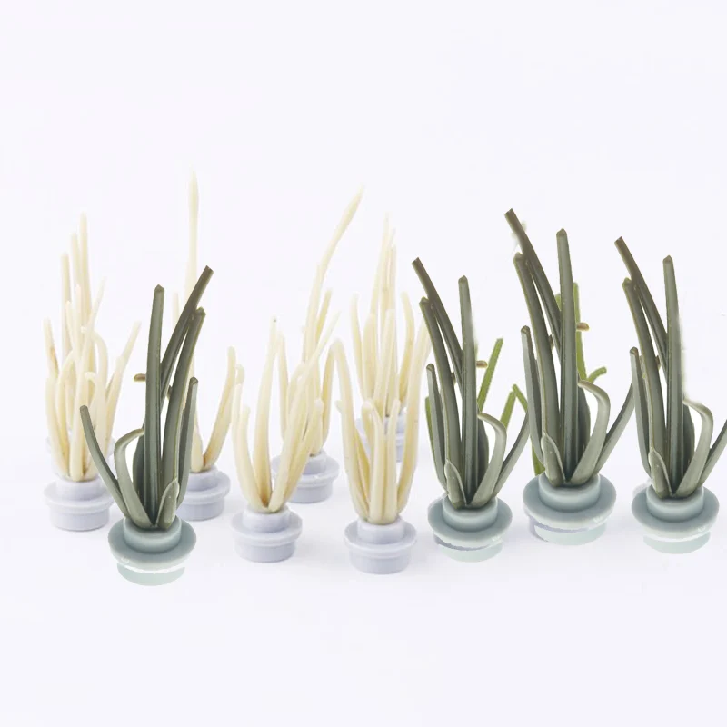 Wholesale 100 Pcs/Lot City Series Tree Bush Flower Grass Plants Garden Building Blocks Toy DIY MOC Parts Bricks X561