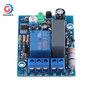 Časové relé AC 220V, zpožděný spínač vstupu/výstupu, modul zpoždění vypnutí, nastavitelný 0-10 s, 10 min, 10 hod, 100 min, časování vypnutí, deska 10 nejlepší prodej Reléový spínač 220V - №8