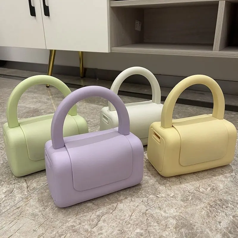 TOTO Bag 2023 New Fashion PVC Bucket Solid Hasp HARD Shoulder Bags Handbags Pures And Bags Crossbody Korean Lady Girls Bag