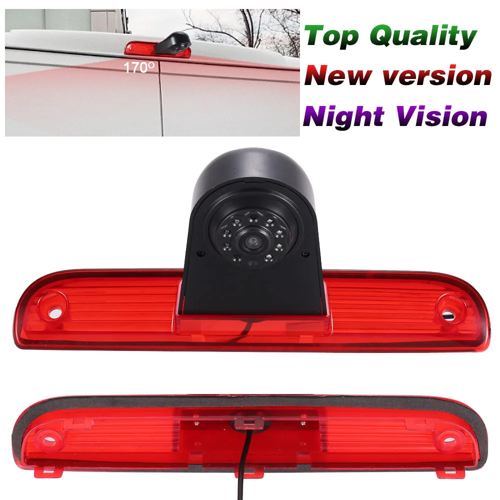 

Car rear view back camera for Citroen Jumoer Peugeot Boxter Fiat Ducato x250 x290 2006 Bus bremsleuchte night visi waterproof