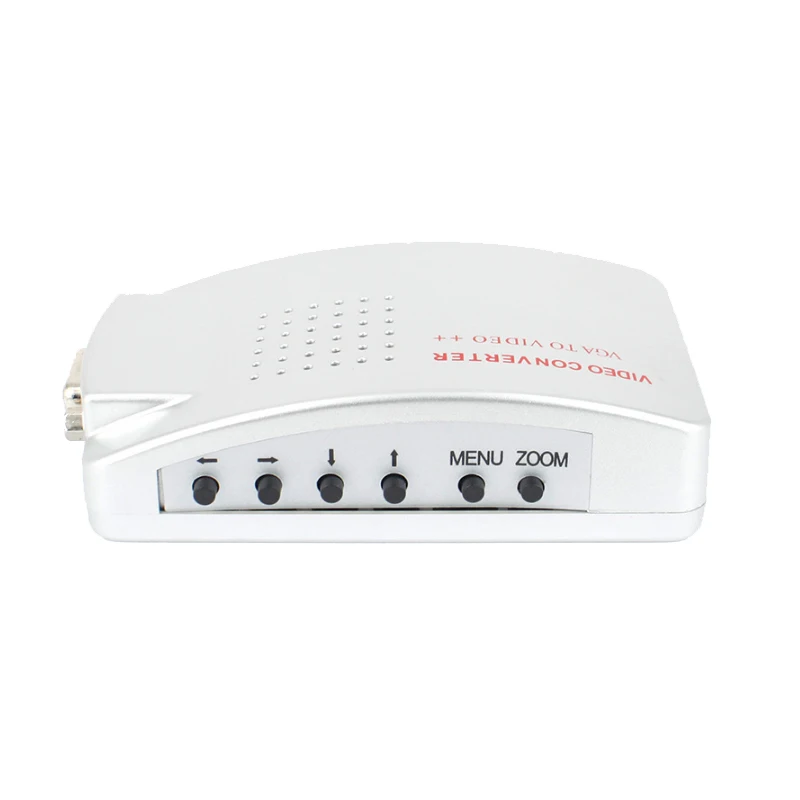 Pc Converter Box Vga Naar Tv Av Rca Signaal Adapter Converter Video Switch Box Met Kabel