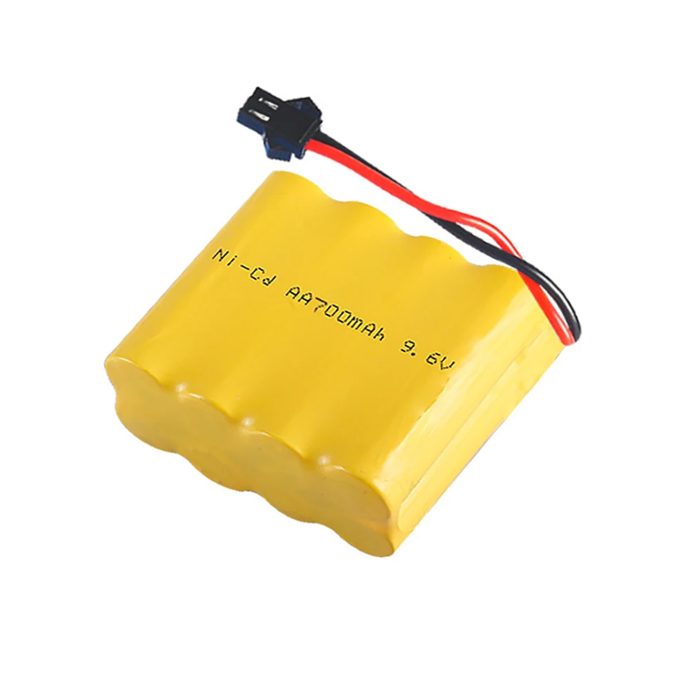 9.6 V 700 Mah Nicd Sạc Xe Ô Tô Phụ Kiện Pin + Dây Cáp Cho Xe Đua Xe Tăng Điện Điều Khiển Từ Xa Đồ Chơi 9.6 V 700 Mah