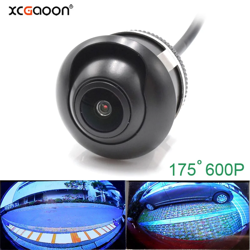 

175 Degree Fisheye Lens Car Rear Front Side View Backup Camera Wide Angle Night Vision Waterproof 480P 600P