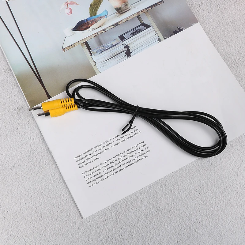 3.5 Mm 1/8 "Mono Nam Cắm Đơn RCA Âm Thanh Video Cáp Dây 1.5M