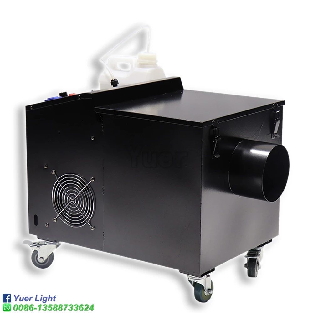 Imagem -02 - Equipamento de Palco para dj Party Show Água Low Fog Machine Água Base Fog Machine Deitado Baixo Efeito de Gelo Seco com Tanque de Água