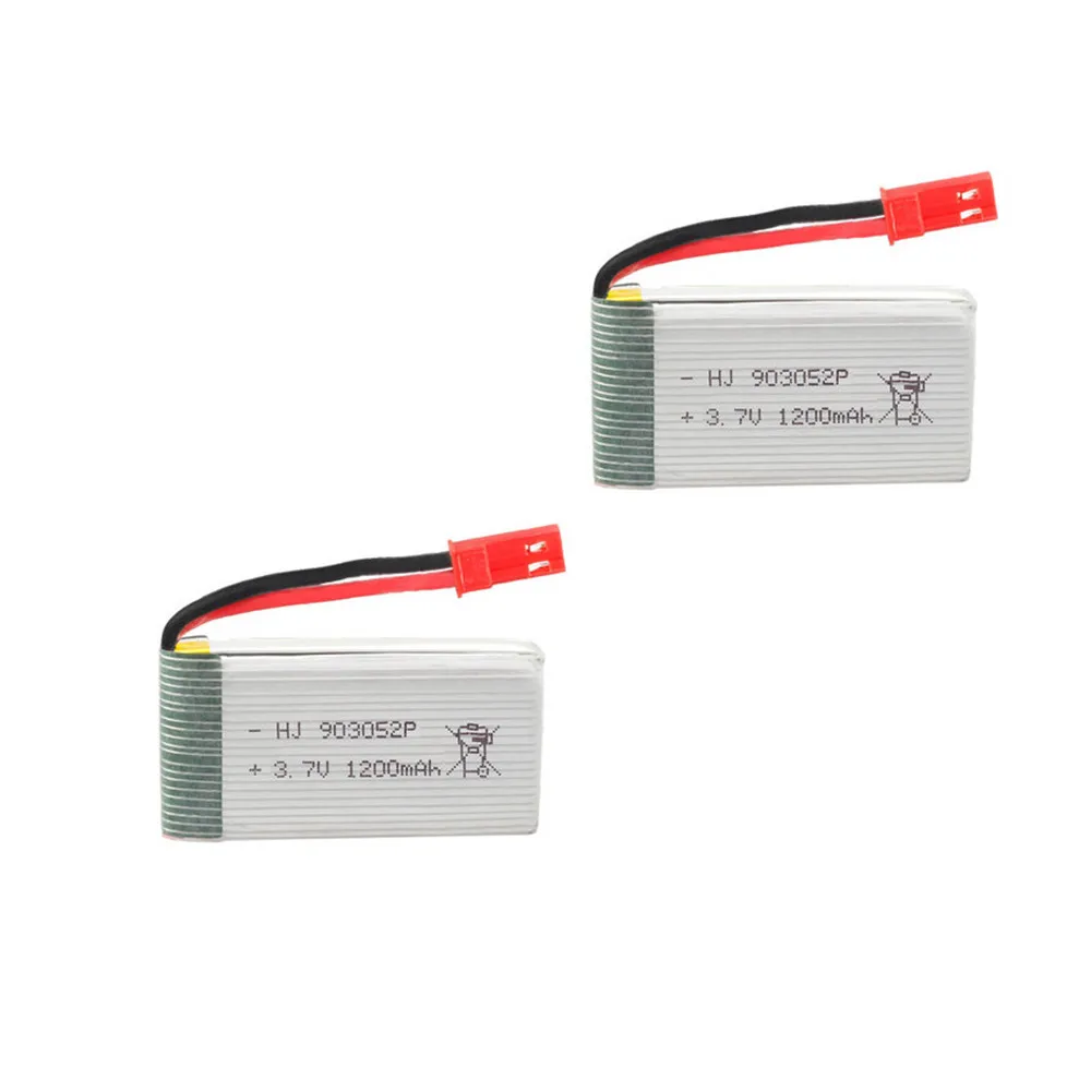 3.7V 1200mah lipo battery for HQ898B HQ859B H11D H11C T64 T04 T05 F28 F29 T56 T57 RC Drone 903052 Rechargeable battery 1-5pcs