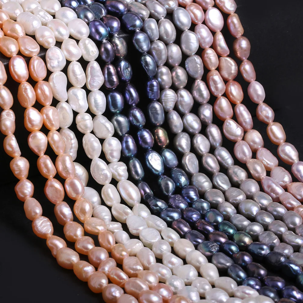 Natural Freshwater Pearl Beads High Quality irregular Punch Loose Beads for Make Jewelry DIY Bracelet Necklace Accessories