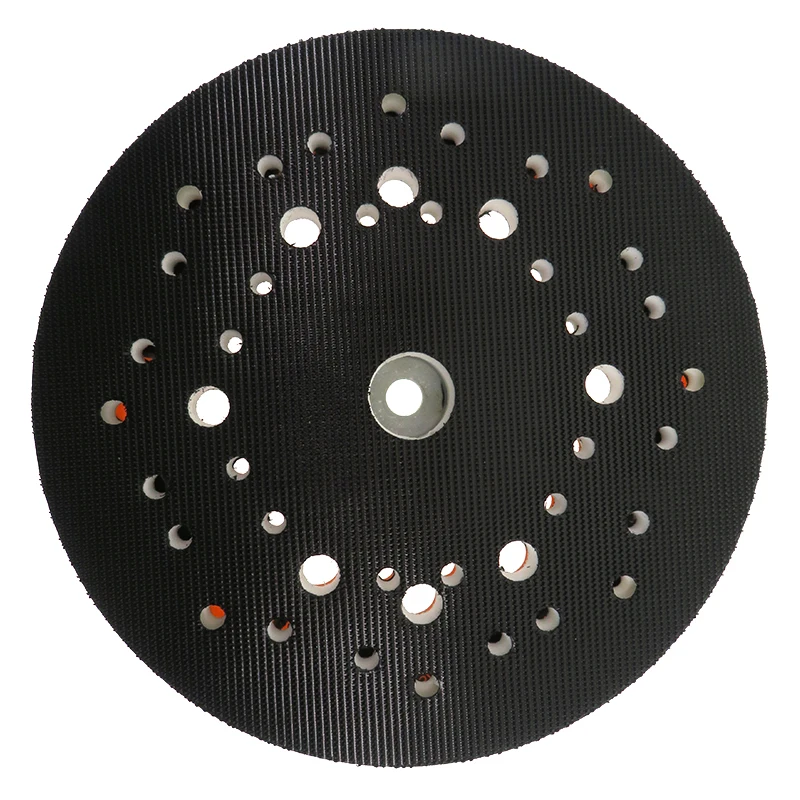 6inch 44-Hole Dust Free Backing Pad Hook & Loop Sanding Plate M8 Thread Self Adhesive Grinding Pad for Orbital sanding machine