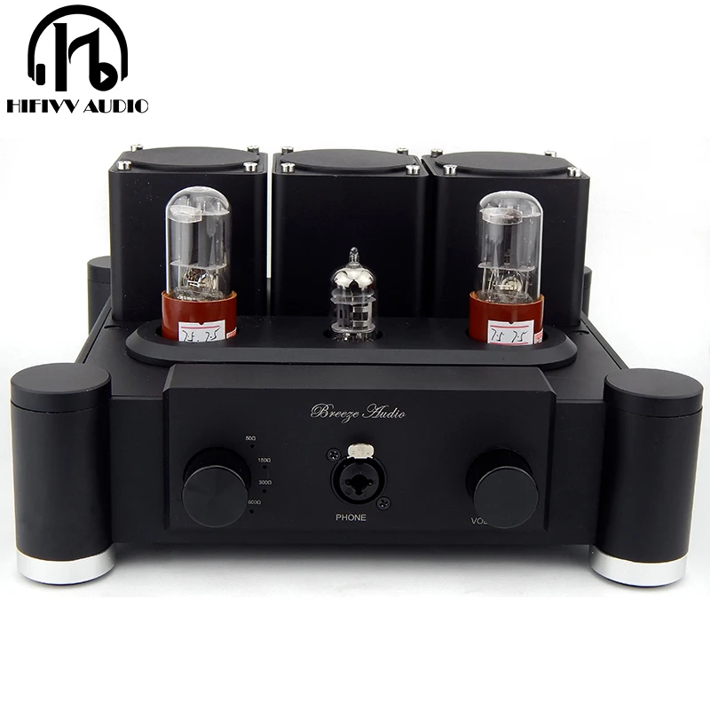 

6SN7 12AX7 ECC83s audio interface microphone Headphone Amp Vacuum Tube Headphone Amplifier Stereo HiFi Pre-amplifier HD600 HD650