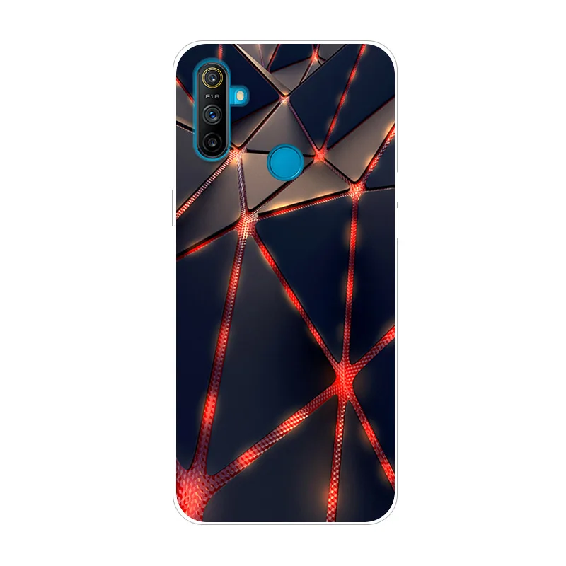 For Realme C3 Case Shockproof Soft silicone TPU Back Cover For Oppo Realme C21 C3 8Pro Phone Case Realme 8 Pro Case Cute Cartoon