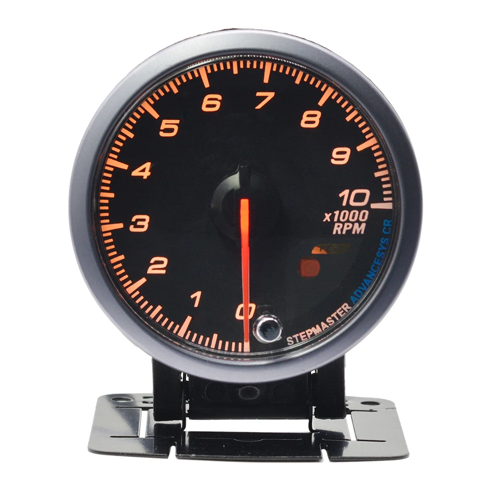 Dragon 60mm Auto Car Racing Refit Rev Counter Tachometer Engine Gauge 1 to 8 Cylinder  0-10000 RPM  Meter
