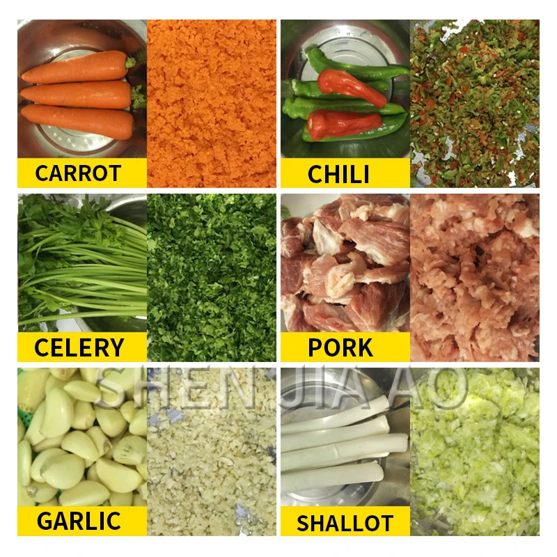 50-80kg/h 230 typ elektryczny maszynka do mielenia mięsa ze stali nierdzewnej warzywa do użytku komercyjnego maszyna do wypychania elektryczne cięcie maszyny