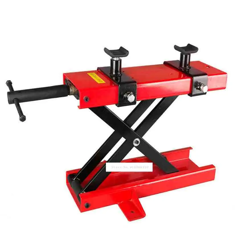 

500KG Scissor Hoist Jack Lifting Cranes Motorcycle Repair Stand Center Scissor Lift Hoist Workshop Bench Lifting Tool(450*150mm)