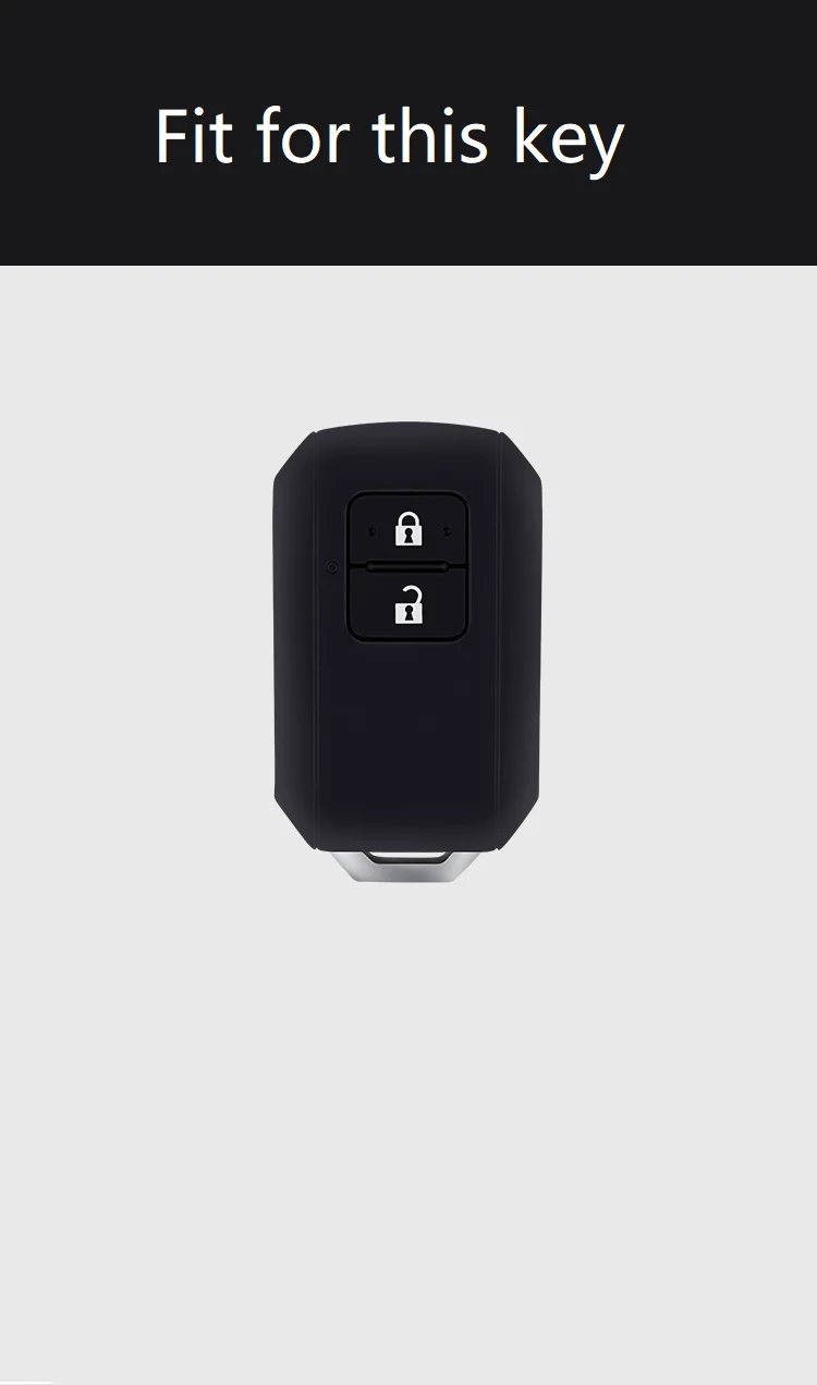 Real Carbon fiber Car Remote key Fob case key Cover for suzuki swift 2017 2019 2020 wagon R monopoly  keyless holder protection