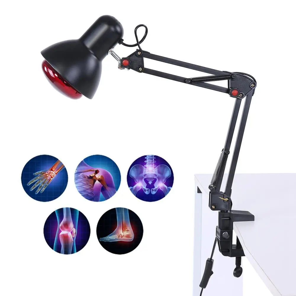 

Infrared Phototherapy Heating Lamp Mild Pain Relief Sterilization Accelerated Wound Heal Nurse Health care Lamp Supply 220v-230v